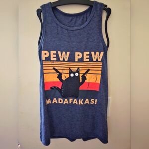 'PEW PEW MADAFUKAS' TANK TOP